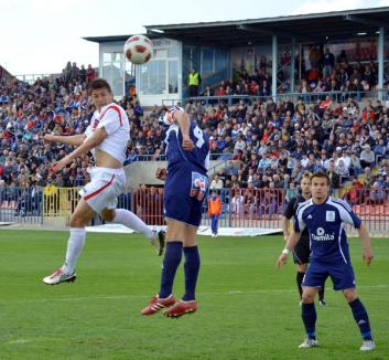 După un meci slab acasă, FC Bihor pierde poziţia de lider al clasamentului (FOTO)